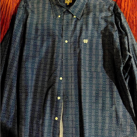 Cinch Other - Blue long sleeve button down Cinch shirt XL